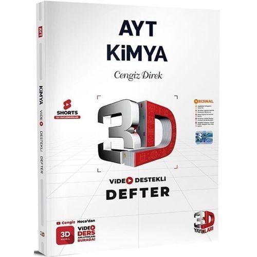 AYT Kimya Video Destekli Defter 3D Yayınları