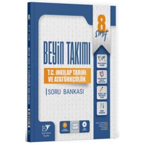 8. Sınıf T.C. İnkılap Tarihi ve Atatürkçülük Soru Bankası Beyin Takımı Yayınları