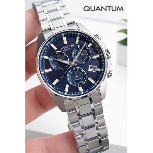 Quantum Sapphire Camlı İtalyan Bileklik Hediyeli 2 Yıl Garantili 10 Atm Erkek Kol Saati 1122.391