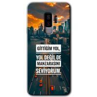 Potkal Hediye Fabrikası Samsung Galaxy S9 Plus Kılıf HD Desen Baskılı Arka Kapak - Manzara Seviyorum
