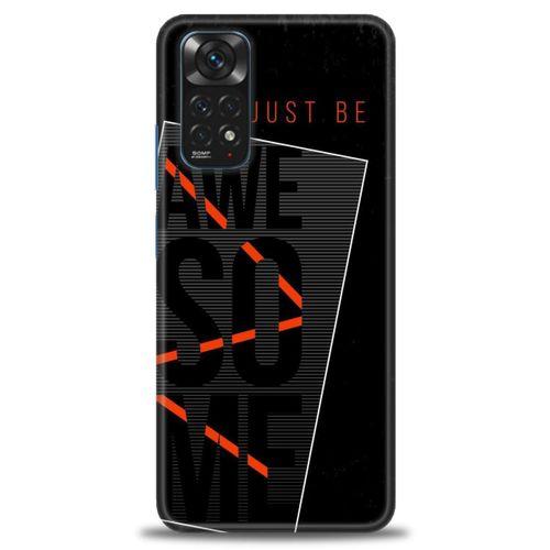 Xiaomi Redmi Note 11S Kılıf HD Baskılı Kılıf - Awesome + Tam Ekran Koruyucu