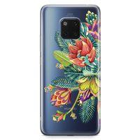 Huawei Mate 20 Pro Kılıf Deve Tabanı Arka Kapak Koruma Desenli Full Koruyucu