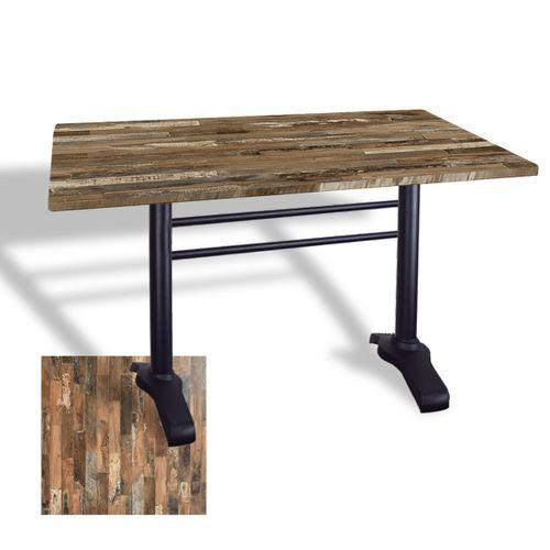 Dockers Çipa 3010 Döküm Ayak Masa 80x120 cm - (Werzalit, Wermodin ve Allzalit Tabla) - Maracaibo