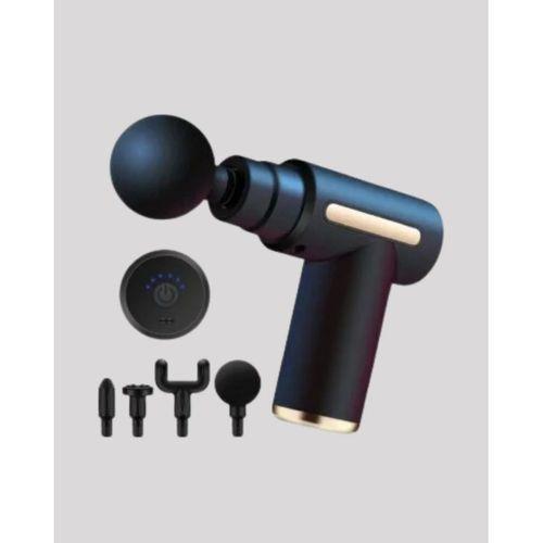 Profesyonel Masaj Tabancası 6 Kademeli Derin Kas Terapisi 4 Başlıklı Şarjlı Sessiz Motor