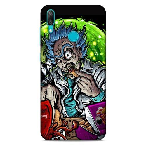 Huawei Y7 2019 Uyumlu Kılıf Rick And Morty (50) Shockproof Kılıf Decoy Beths