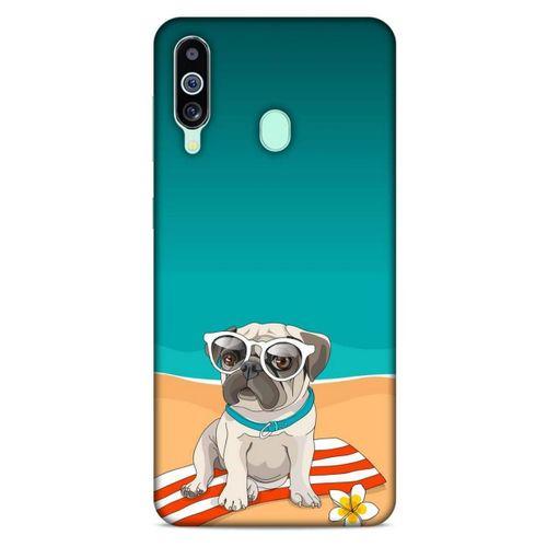 Animax Pug Plajda Samsung Galaxy M40 Kılıf Desenli Silikon