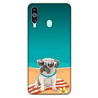 Animax Pug Plajda Samsung Galaxy M40 Kılıf Desenli Silikon