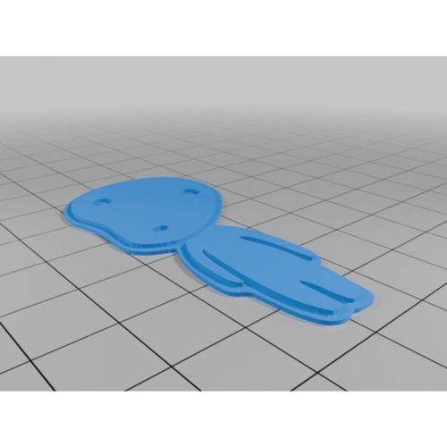 Ghibli Kodama Ruhu 2D Duvar Dekoru (Bu ürün Sadece Plastik parçadır - Almadan Önce Soru Sorabilirsiniz)