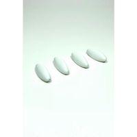 4 Adet Plastik Çengelli Eşarp Ve Şal İğnesi Beyaz 4 cm