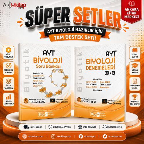 Biyotik AYT Biyoloji Soru ve Deneme Seti 2 Kitap