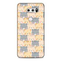 Lopard LG K50S Uyumlu Kılıf Kediler (23) Ultra Koruma Kılıfı Gülen Kedi