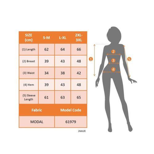 Kadın Uzun Kollu V Dantel Yakalı Modal Bluz