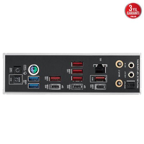 ASUS ROG CROSSHAIR X870E APEX, 2xDDR5, 5xM.2, 2xDP, Type-C, PCIe 5.0, 2xWi-Fi 7, Bluetooth v5.4, AM5 Soket GAMING Anakart