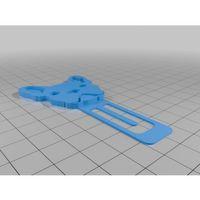 French Bull Dog Kitap Ayracı 3D Baskı (Bu ürün Sadece Plastik parçadır - Almadan Önce Soru Sorabilirsiniz)