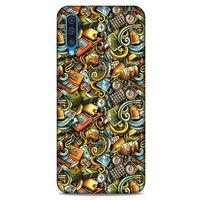 Graffitix (50) Desenli Silikon Kapak Samsung Galaxy A30s Kılıf