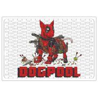 Dogpool Pug Köpek Puzzle 240 Parça Yapboz