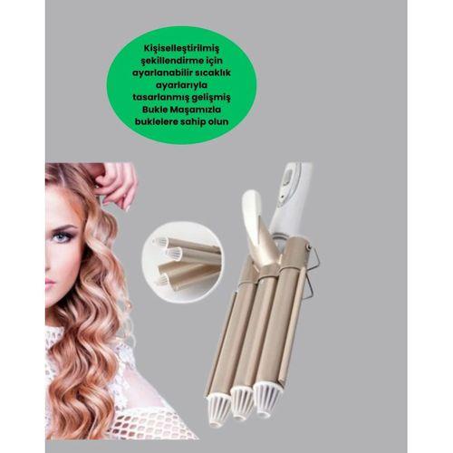 Ayarlanabilir Isılı Bukle Saç Maşası