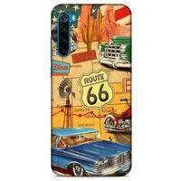 Retro (20) Desen Koruyucu Kılıf Renkli Xiaomi Redmi Note 8T Kılıf