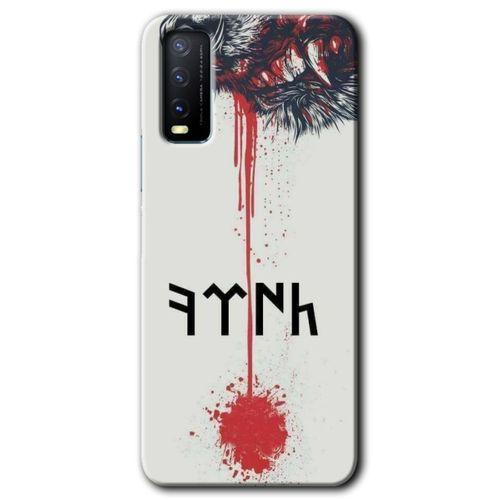 Vivo Y20s Kılıf HD Desen Baskılı Arka Kapak - Kan Uykusu
