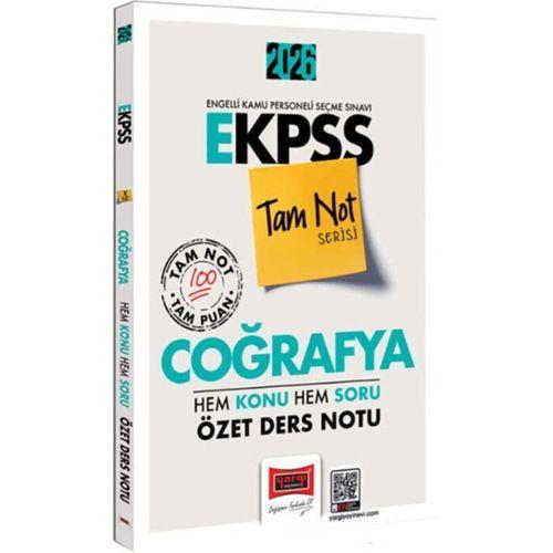 2026 E KPSS Tam Not Serisi Coğrafya Hem Konu Hem Soru Özet Ders Notu Yargı Yayınları