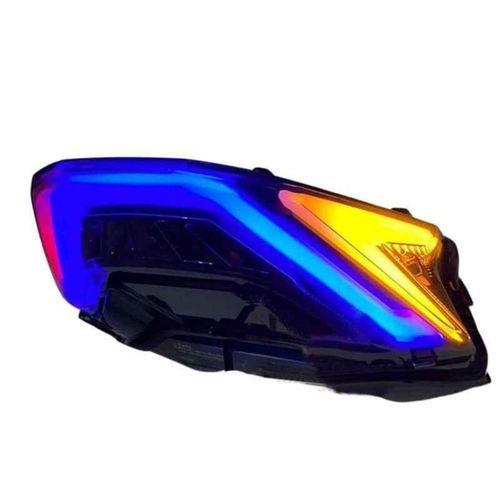 HONDA Honda Pcx 2021 - 2024 Uyumlu Rgb Led Telefon Konrollü Arka Stop Takımı Bluetooth
