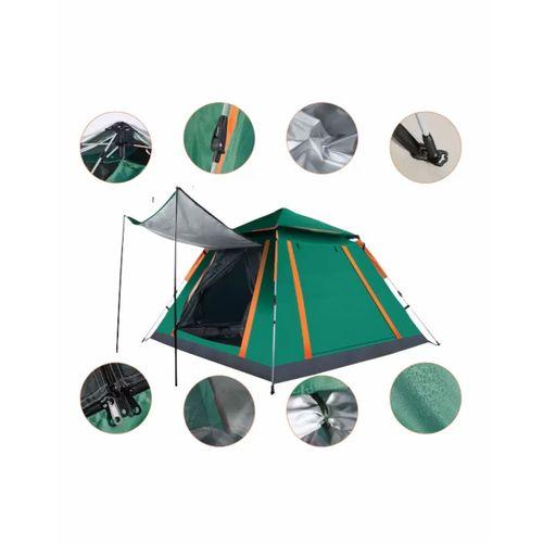 Büyük Boy Kamp Çadırı Güneşlikli 4 5 Kişilik Taşınabilir Outdoor Çadır