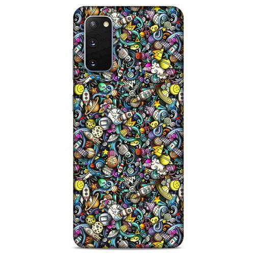Graffitix (48) Desenli Silikon Kapak Samsung Galaxy S20 Kılıf