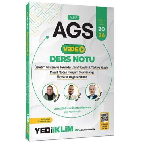 2026 MEB AGS Eğitim Bilimleri ÖYT Sınıf Maarif Modeli Program Okuryazarlığı Ölçme Video Ders Notu Yediiklim Yayınları