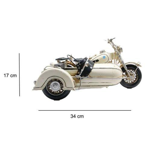 Dekoratif Metal Sepetli Motor