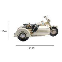 Dekoratif Metal Sepetli Motor