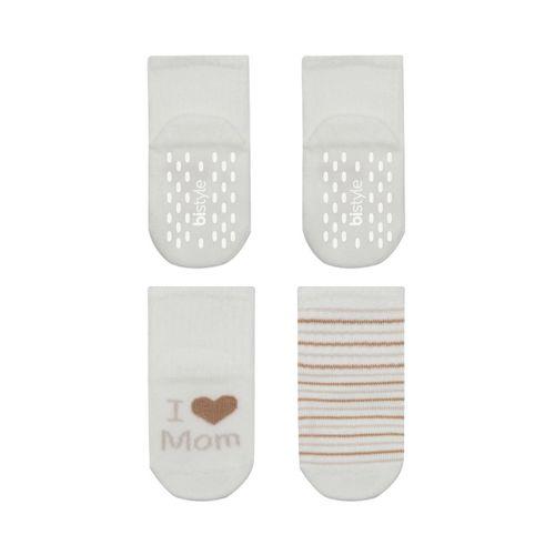 Bistyle Bistyle Mom Dad Penye Kaymaz Soket Çorap 2li 10147 Çember Mom