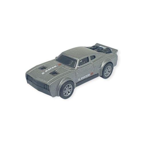 Çek Bırak Metal Küçük Arabalar 8 cm - SH40031 - Gri