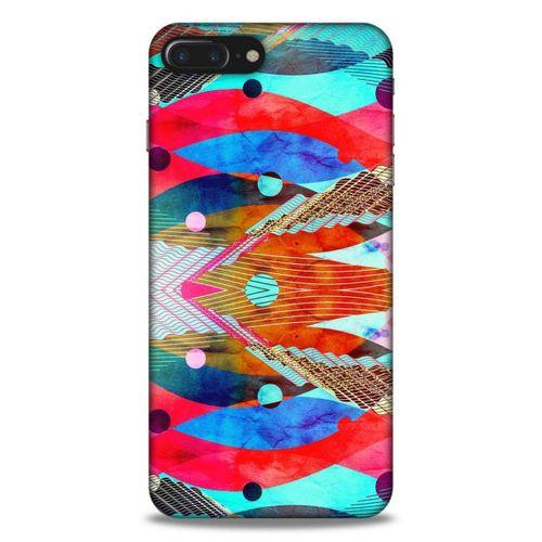 Lopard Apple Iphone 8 Plus Uyumlu Kılıf Manipülasyon ☻ (10) Full Koruma Kılıfı Desenli