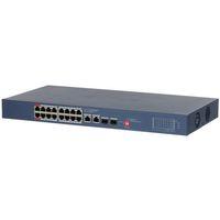 DAHUA CS4220-16GT-240 16 PORT GIGABIT + 2XGB RJ45/2XGB SFP UPLINK CLOUD YÖNETİLEBİLİR 240W POE RACKMOUNT SWITCH