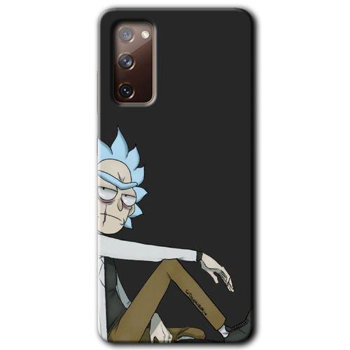 Samsung Galaxy S20 FE HD Baskılı Kılıf + 9D Tam Ekran Koruyucu - Rick