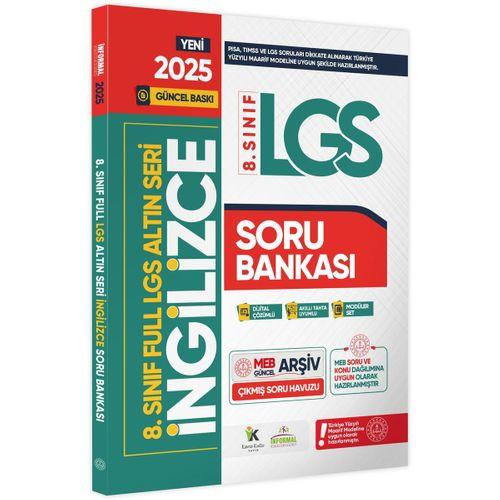 2025 8 Sınıf Full LGS Altın Seri İNGİLİZCE MEB Çıkmış Soru Bankası Modüler Seti PDF/Video Çözümlü