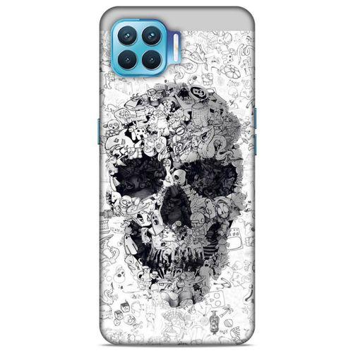 Oppo Reno 4 Lite Uyumlu Kılıf Motorsiklet (26) Tpu Silikon Kılıf İskelet