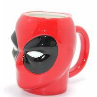 Marvel Deadpool 3d Kabartmalı Karakter Tasarımlı Kupa Bardak Alk4548