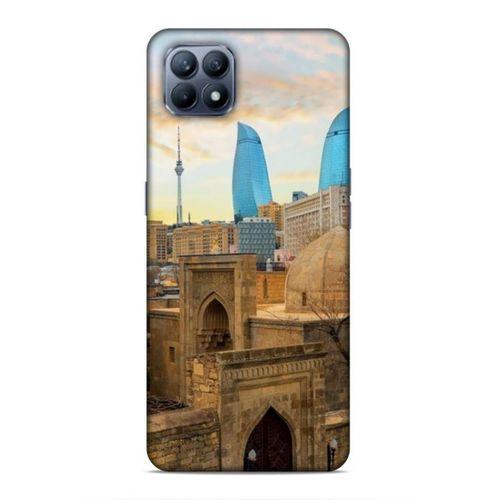 Huawei P40 Lite Uyumlu Kılıf Azarbaijan (11) Tam Koruma Ateş Kuleleri