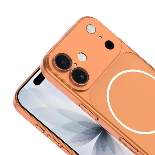 Apple iPhone 17 Kılıf Zore M-Safe Şarj Özellikli Kamera Korumalı Spark Kapak