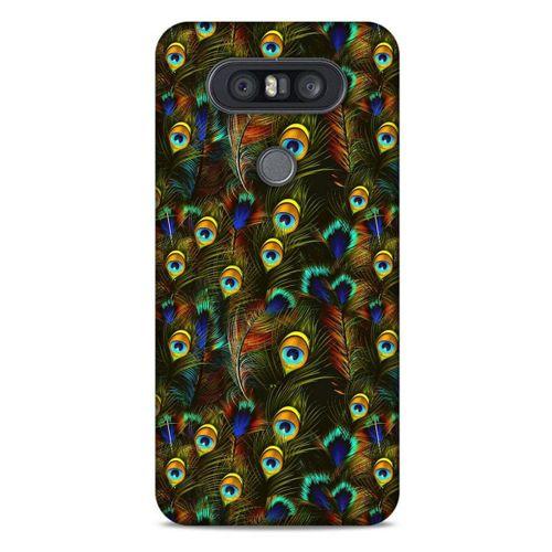 LG K41S - K51S Kılıf Desenli Özel Seri Tüyler (11) Tam Koruma