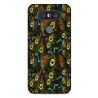 LG K41S - K51S Kılıf Desenli Özel Seri Tüyler (11) Tam Koruma