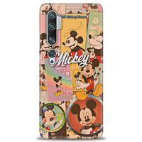 Xiaomi Mi Note 10 Kılıf HD Baskılı Kılıf - I Love Mickey + Tam Ekran Koruyucu