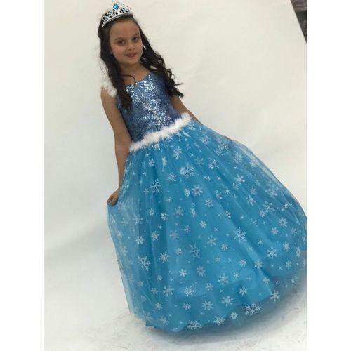 Elsa Frozen Gelinlik Abiye