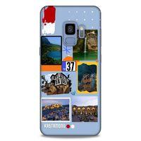 Lopard Samsung Galaxy S9 Uyumlu Kılıf Şehirli ※ (37) Kastamonu Silicone Cover