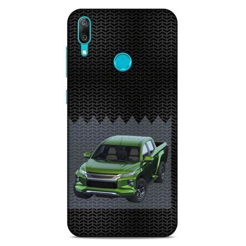 Lopard Huawei Y7 Prime 2019 Uyumlu Kılıf PickUpX (18) Telefon Kılıfları Fosforlu Yeşil