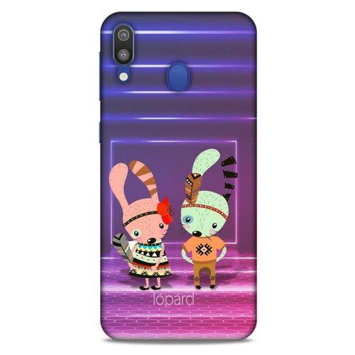 Samsung Galaxy M20 Kılıf FunnyMaX (4) Koruma Kılıfı Mor Pembe