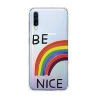 Samsung A50 Be Nice Premium Şeffaf Silikon Kılıf