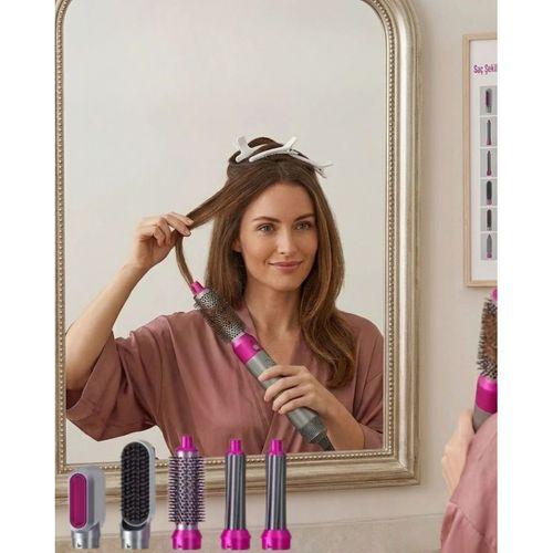 Saç Şekillendirici Set 5 Başlık Çok Yönlü Kullanım Güçlü Motor Ve Pratik Tasarım