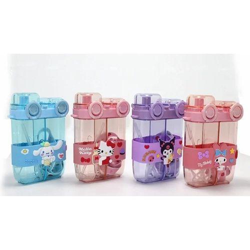 My Melody Çift Bölmeli Pipetli Matara & Suluk Alk5106